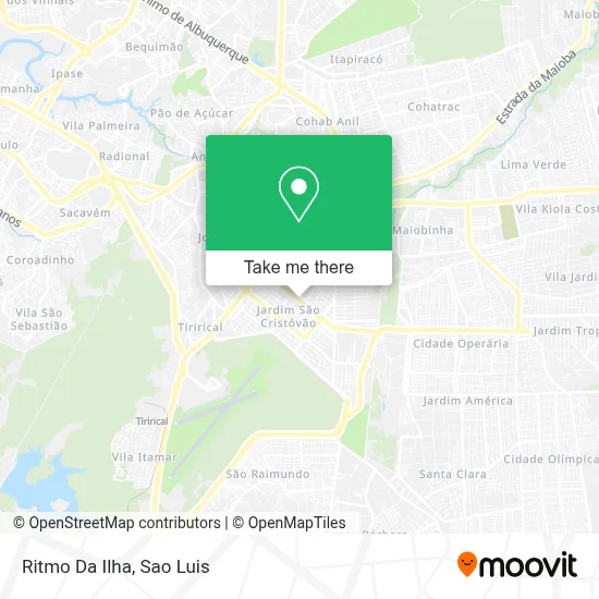 Ritmo Da Ilha map