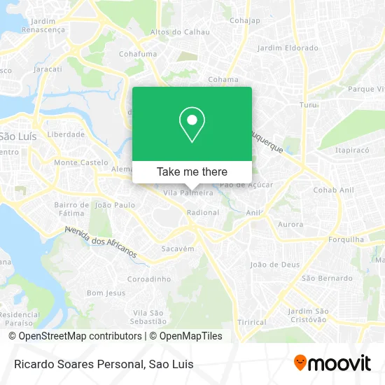 Ricardo Soares Personal map