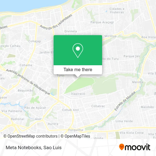 Meta Notebooks map