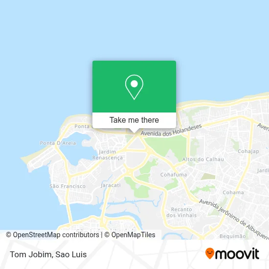 Tom Jobim map