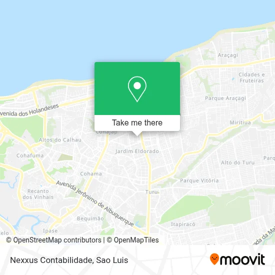 Nexxus Contabilidade map