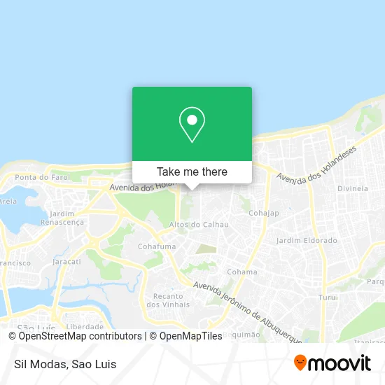 Sil Modas map