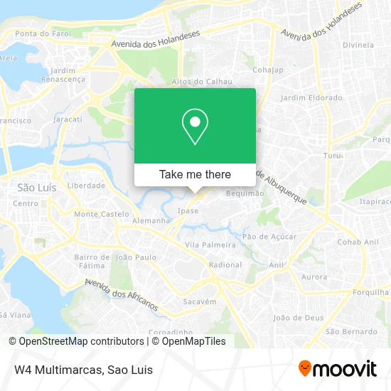 W4 Multimarcas map