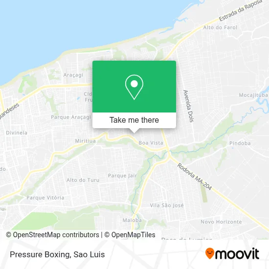 Pressure Boxing map
