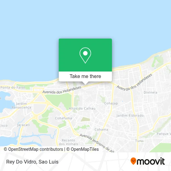 Rey Do Vidro map