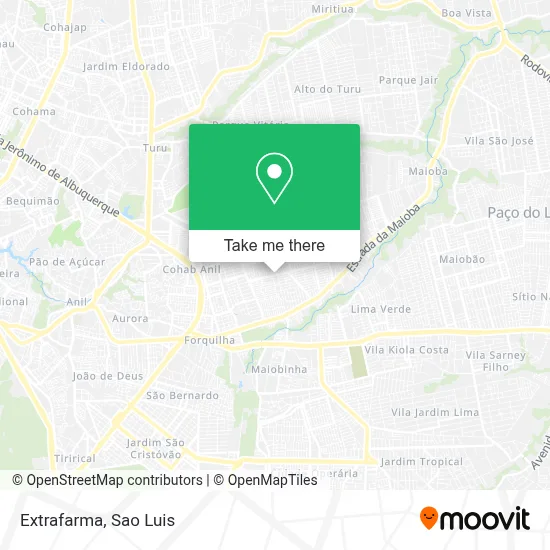 Extrafarma map