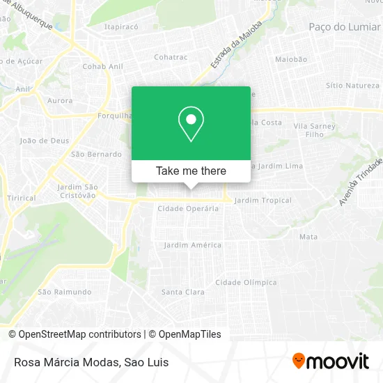 Rosa Márcia Modas map