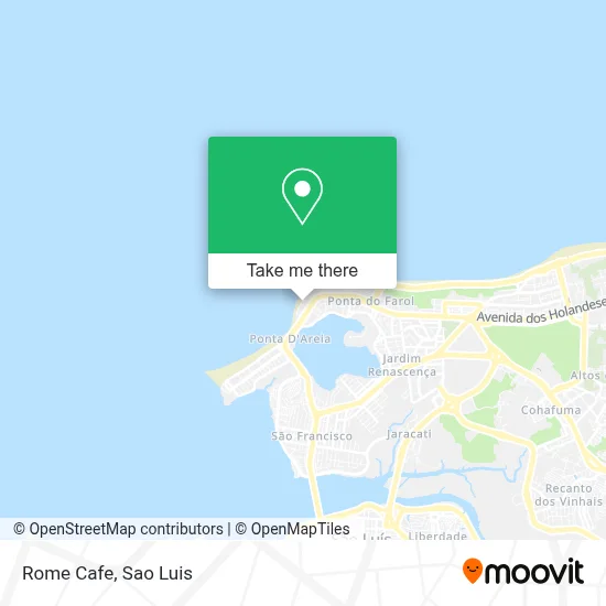 Roma Caffè map