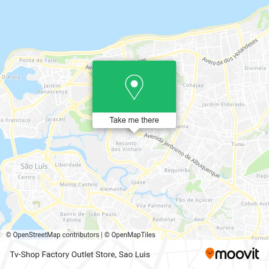 Tv-Shop Factory Outlet Store map
