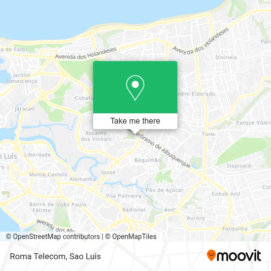 Roma Telecom map