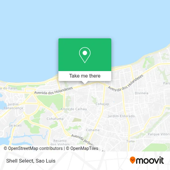 Shell Select map