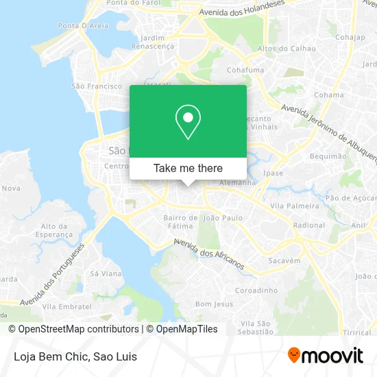 Loja Bem Chic map