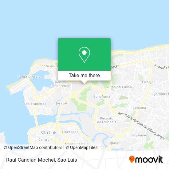 Raul Cancian Mochel map
