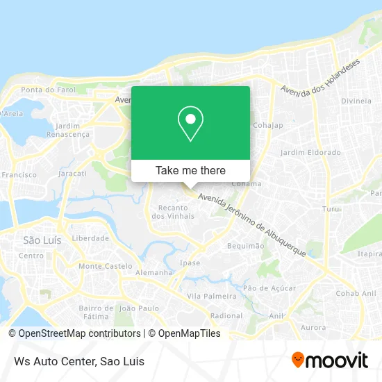 Ws Auto Center map
