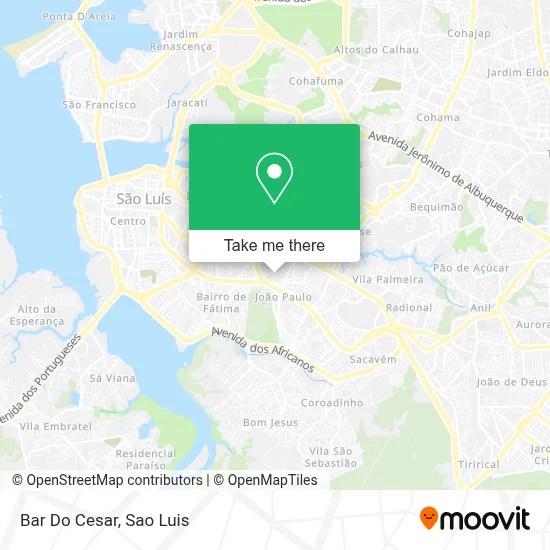 Bar Do Cesar map
