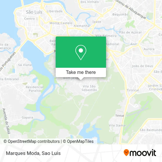 Marques Moda map