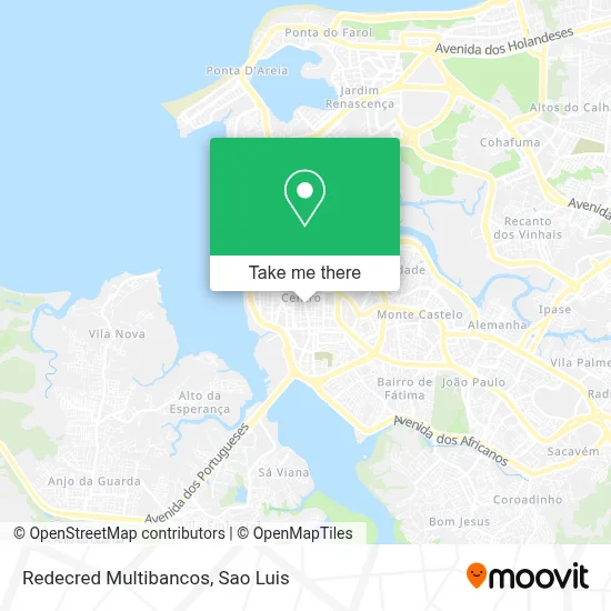 Redecred Multibancos map