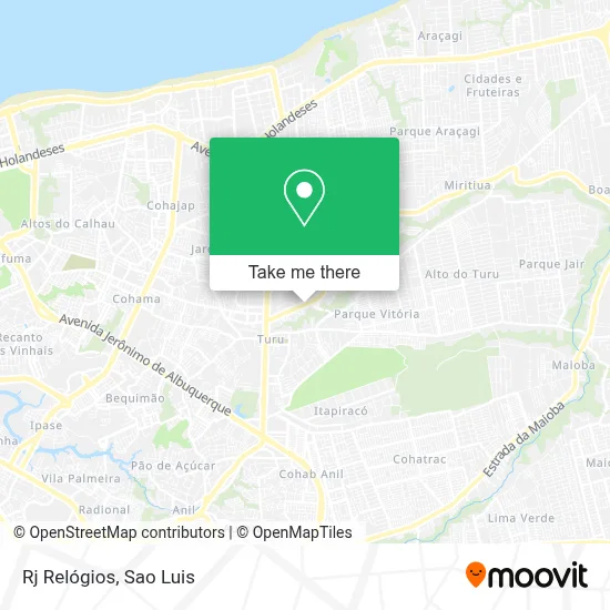 Rj Relógios map