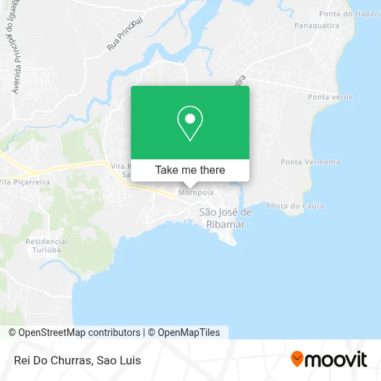 Rei Do Churras map