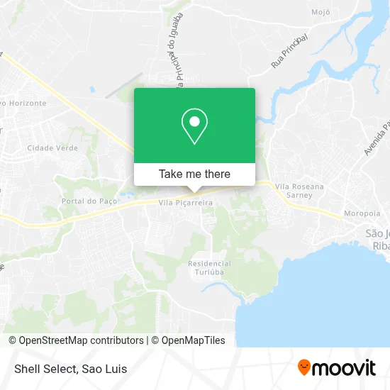 Shell Select map