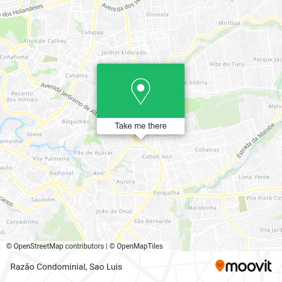 Razão Condominial map