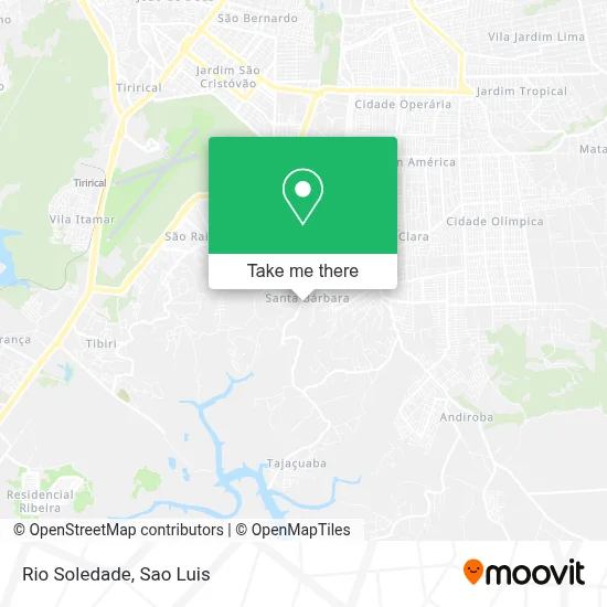 Rio Soledade map