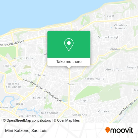 Mini Kalzone map