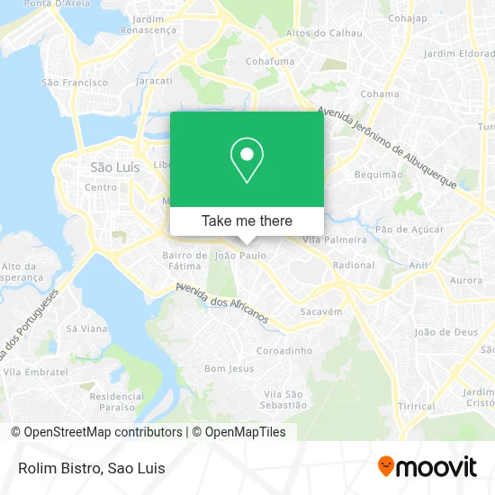 Rolim Bistro map