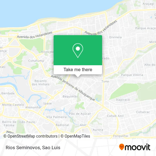 Rios Seminovos map