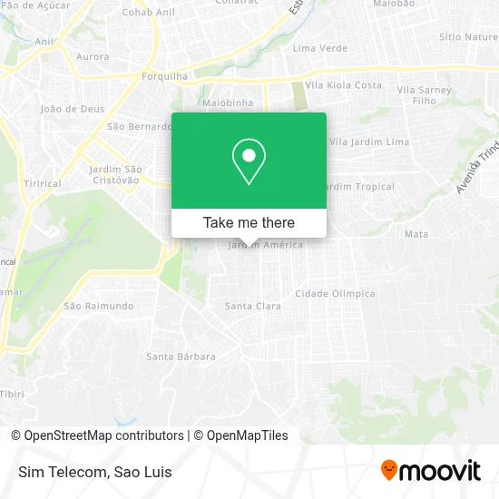 Sim Telecom map