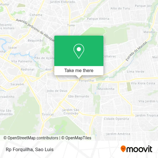 Rp Forquilha map