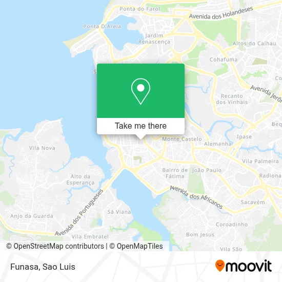 Funasa map