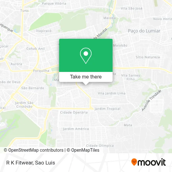R K Fitwear map