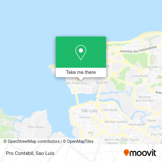 Pro Contabil map