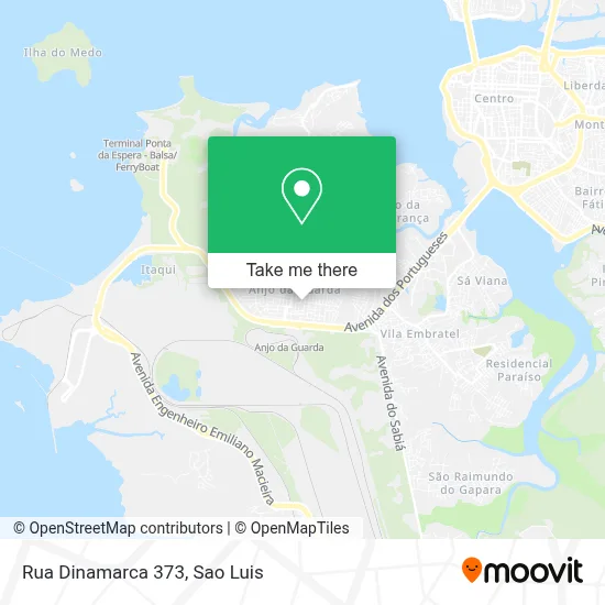 Rua Dinamarca 373 map