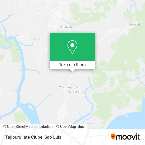 Tajipuru Iate Clube map