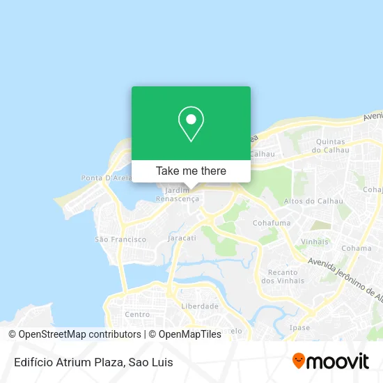 Edifício Atrium Plaza map