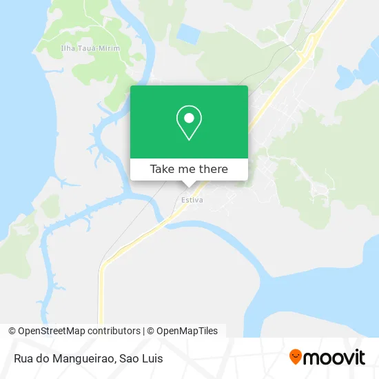 Rua do Mangueirao map