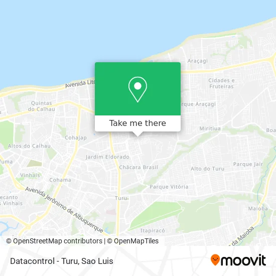 Datacontrol - Turu map
