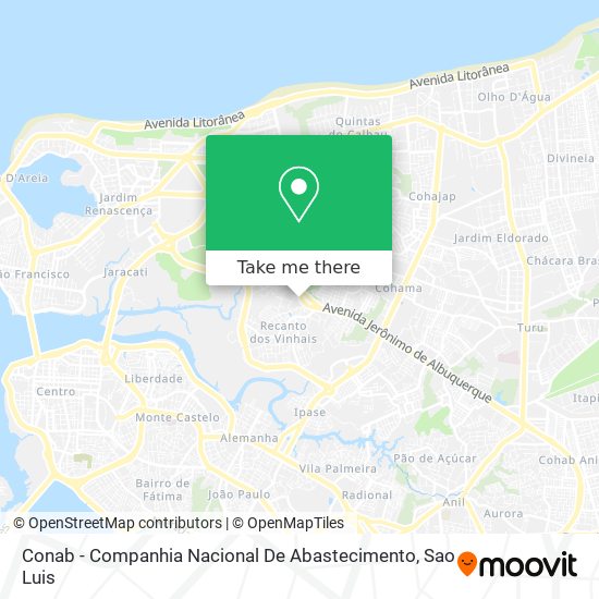 Conab - Companhia Nacional De Abastecimento map