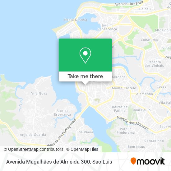 Avenida Magalhães de Almeida 300 map