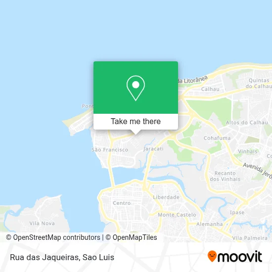 Rua das Jaqueiras map