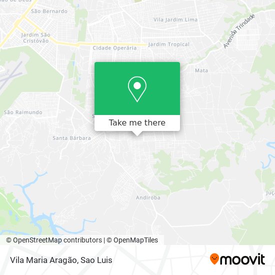 Vila Maria Aragão map