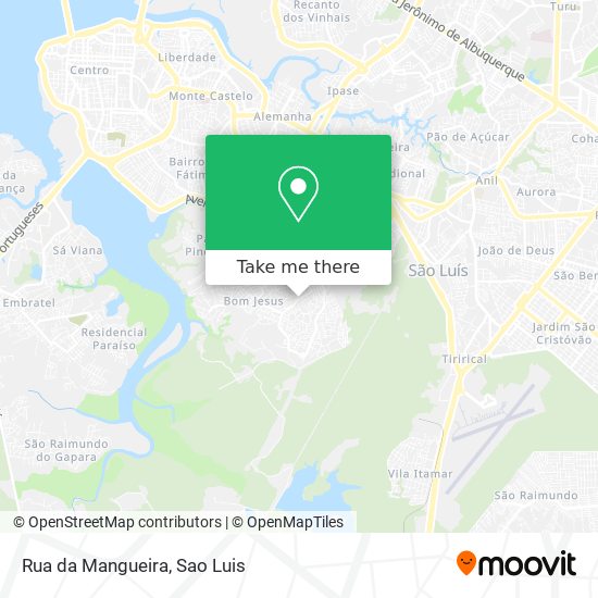 Mapa Rua da Mangueira