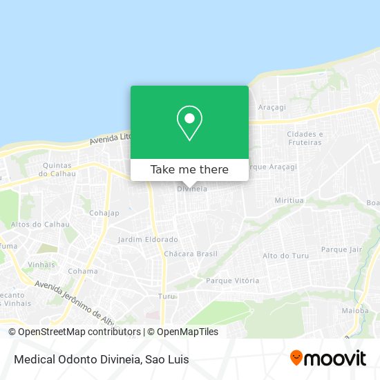 Medical Odonto Divineia map