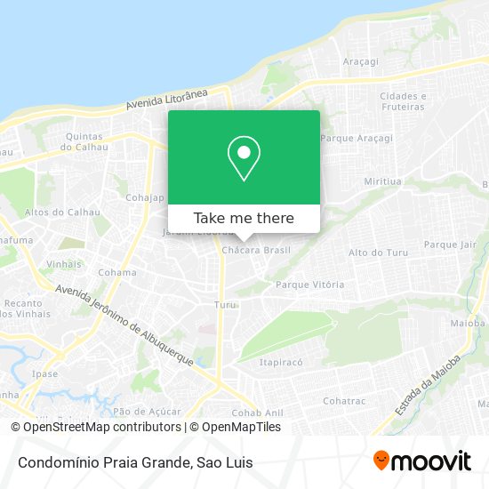 Condomínio Praia Grande map