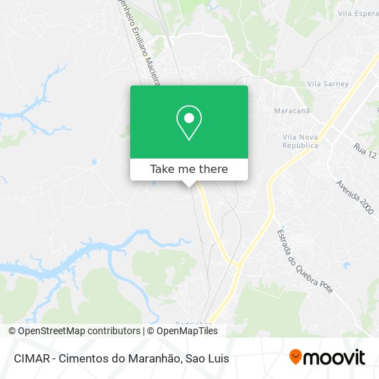 CIMAR - Cimentos do Maranhão map