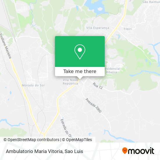 Ambulatorio Maria Vitoria map