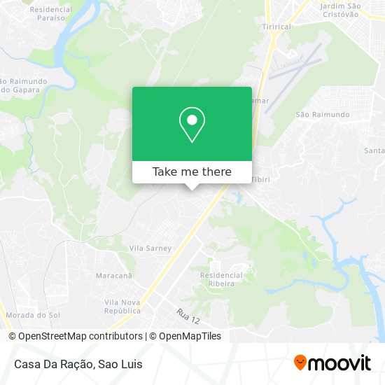 Casa Da Ração map