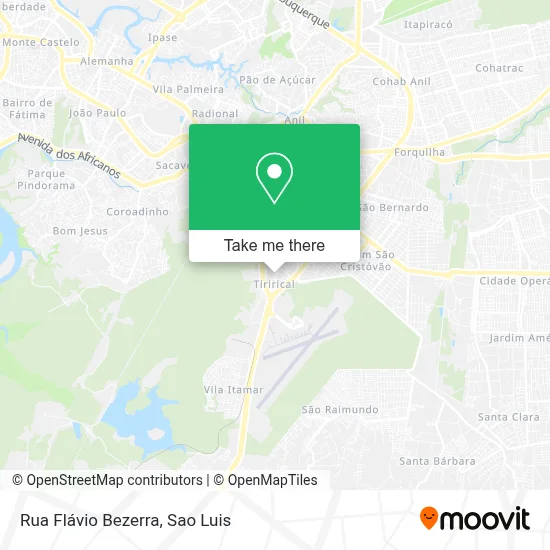 Rua Flávio Bezerra map